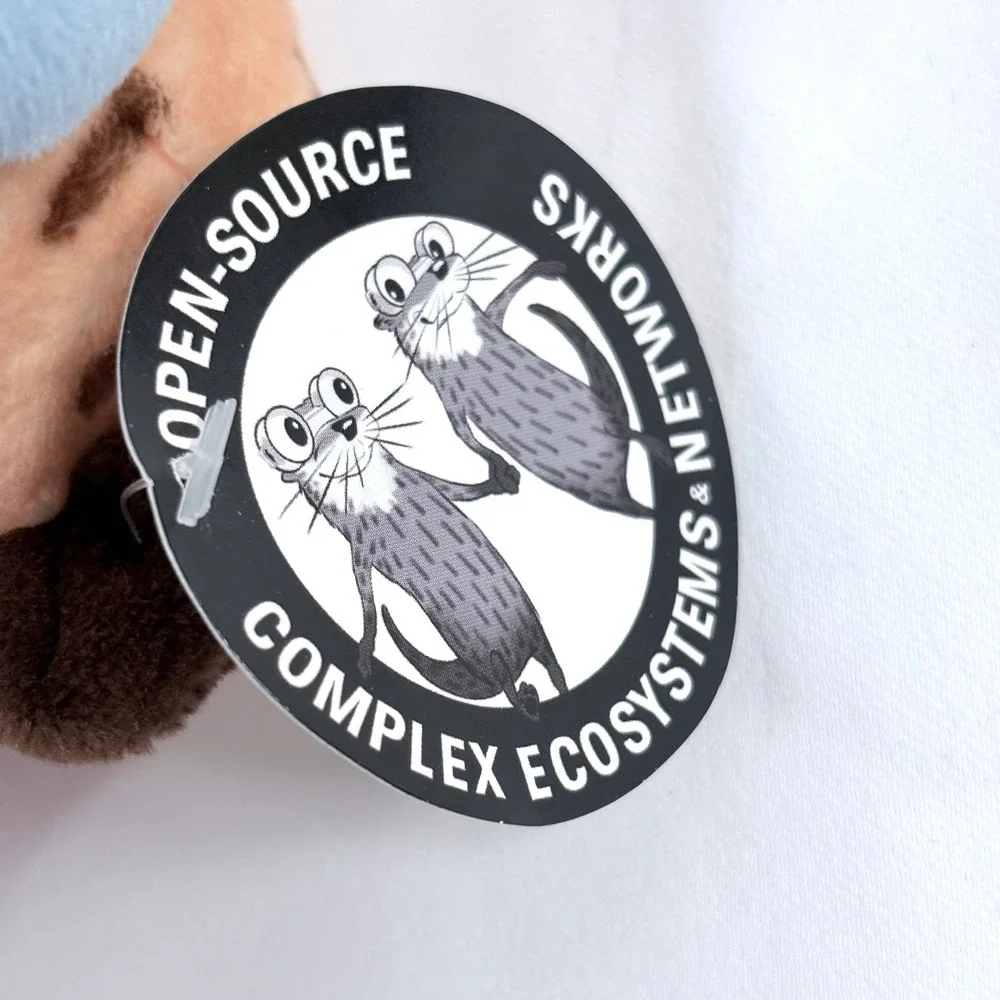 Rare Squishable Salty Sea Otter Plush Google White Lab Coat Scientist Goggles 9
